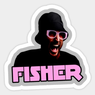 Fisher Sticker